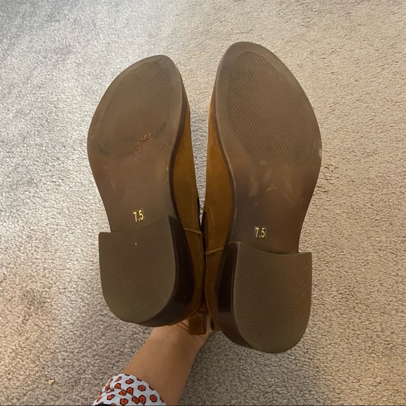 Brown Suede Chelsea Style Ankle Boots - Picture 3 of 3